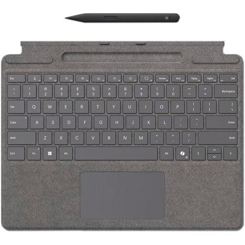 Microsoft Surface Pro 8X8-00164 Keyboard with Slim Pen for Business English - Miles Telecom Trading LLC Microsoft Surface Pro 8X8-00164 Keyboard with Slim Pen for Business English - Miles Telecom Trading LLC